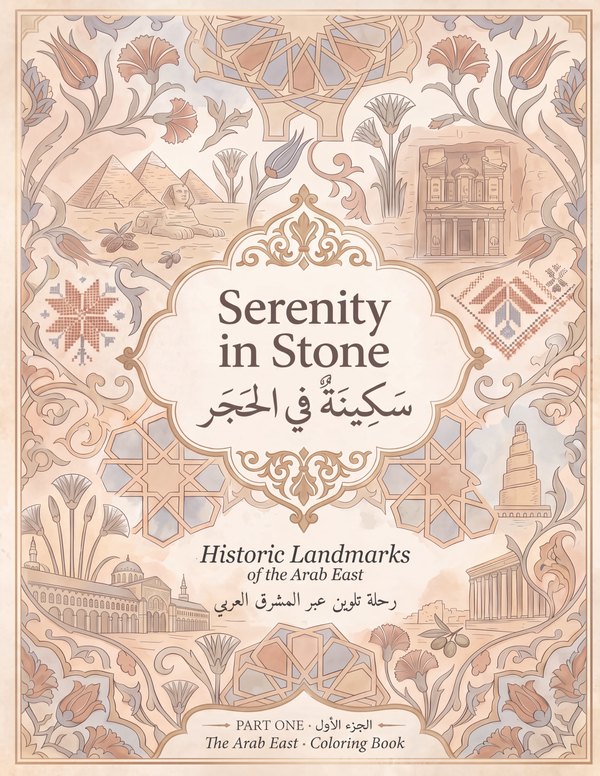 Cover of Serenity in Stone: Historic Landmarks of the Arab East